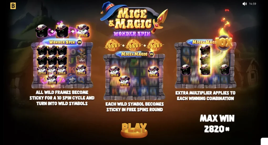 Mice & Magic Wonder Spin - 6
