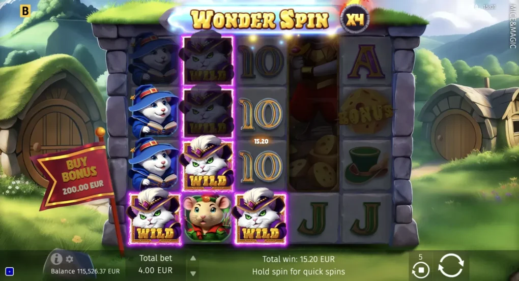 Mice & Magic Wonder Spin - 8