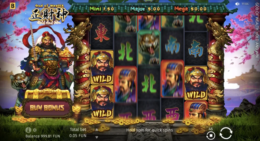 God of Wealth Hold And Win - 5