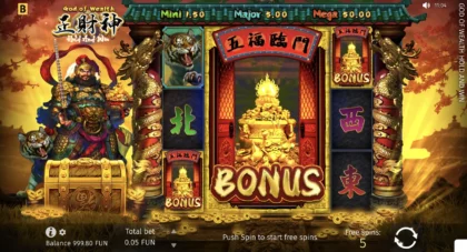 God of Wealth Hold And Win - 12