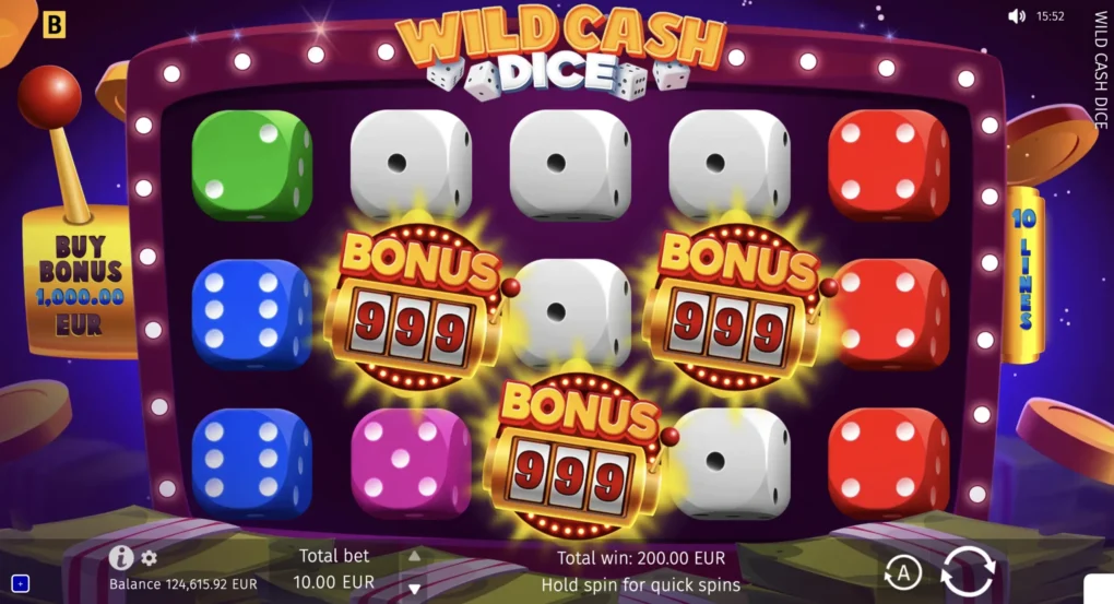 Wild Cash Dice - 5