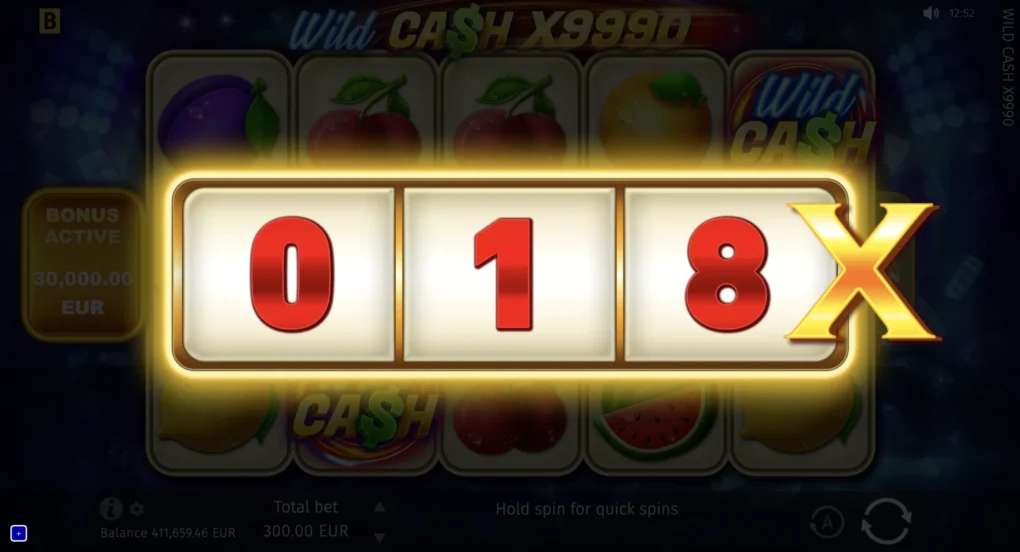 Wild Cash x9990 - 5