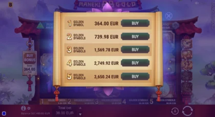 Maneki 88 Gold - 10
