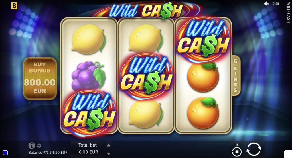 Wild Cash - 5