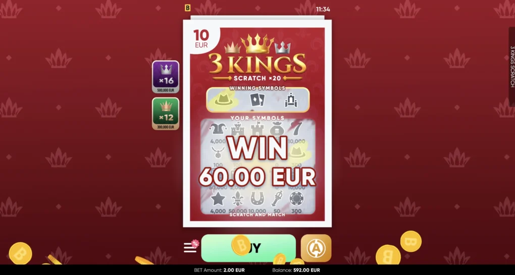 3 Kings Scratch - 2