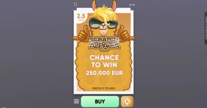 Scratch Alpaca Gold - 7