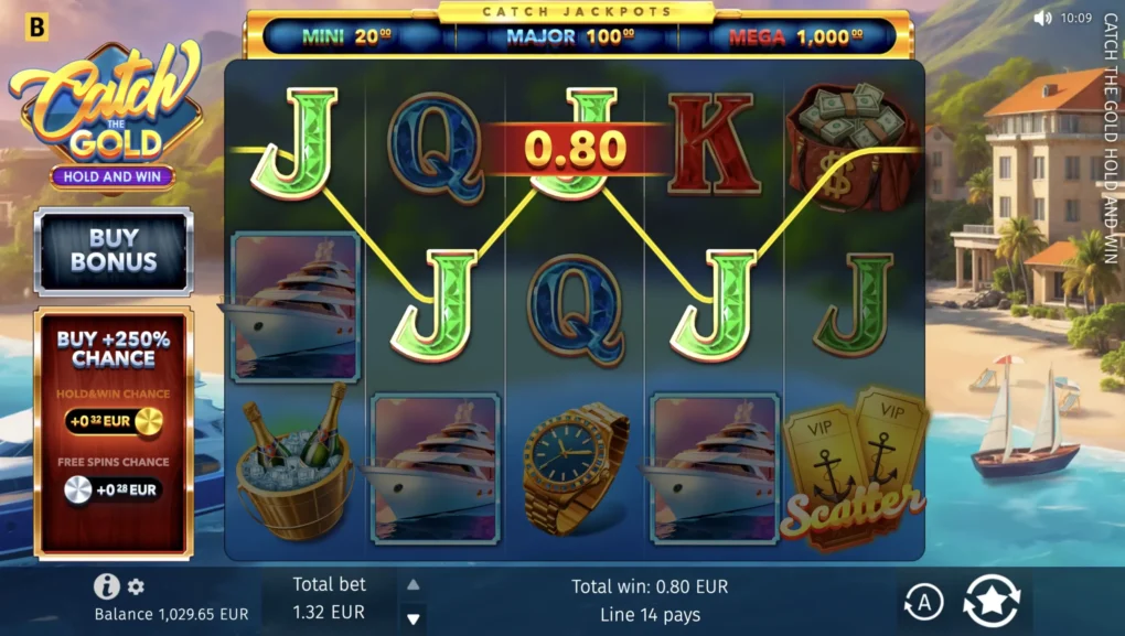 Catch the Gold Hold and Win - 8