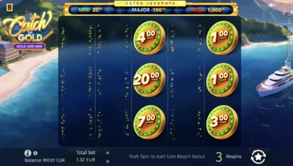 Catch the Gold Hold and Win - 17