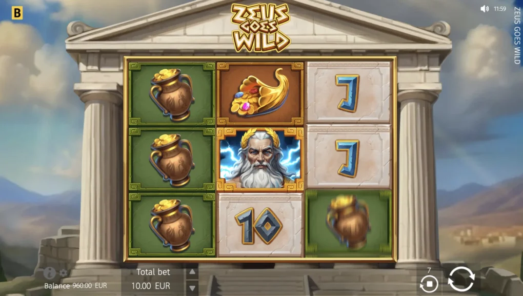Zeus goes wild - 2