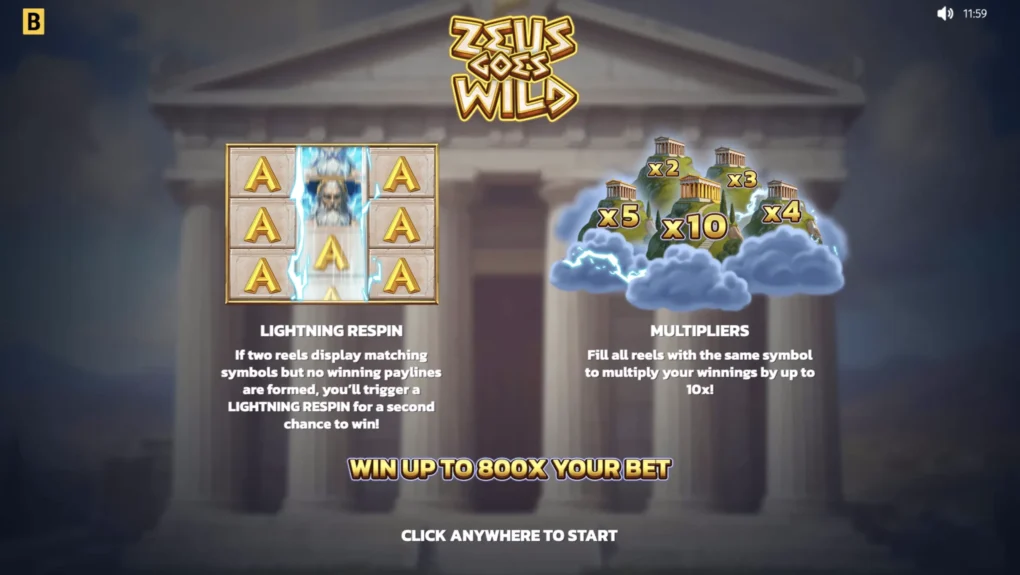 Zeus goes wild - 10