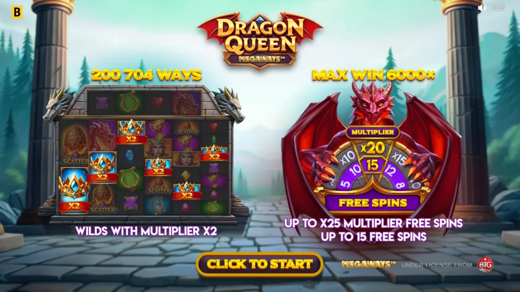 Dragon Queen MEGAWAYS™ - 10