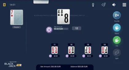 Multihand Blackjack Pro 2 - 15