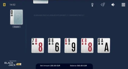 Multihand Blackjack Pro 2 - 17