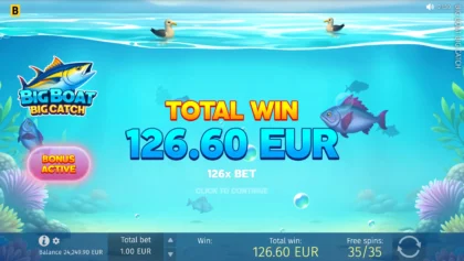 Big Boat 
Big catch - 11
