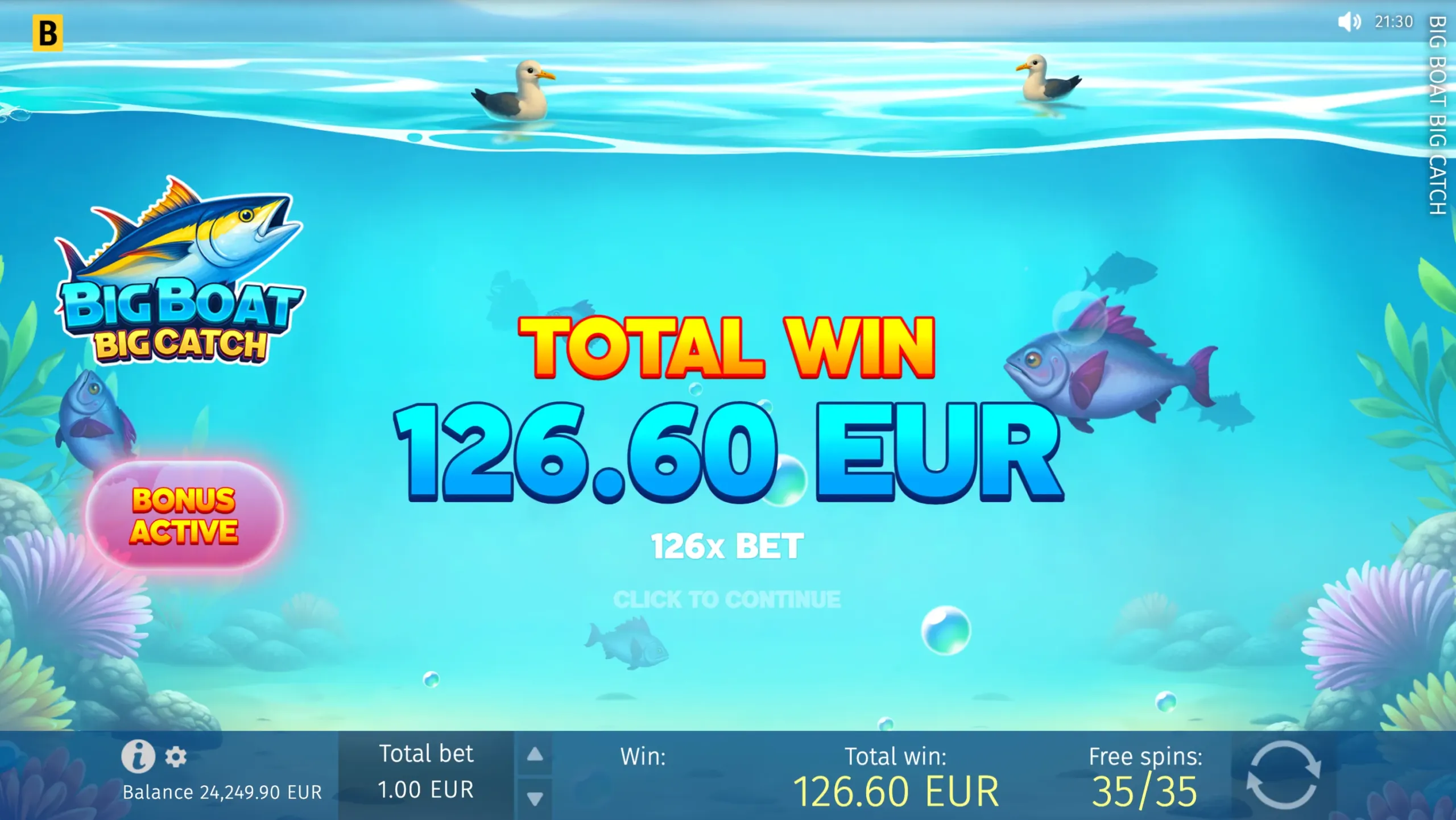 Big Boat 
Big catch - 3