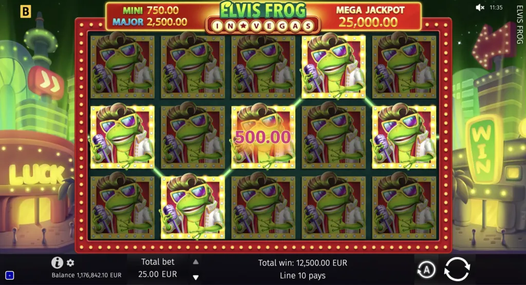 Elvis Frog in Vegas - 10