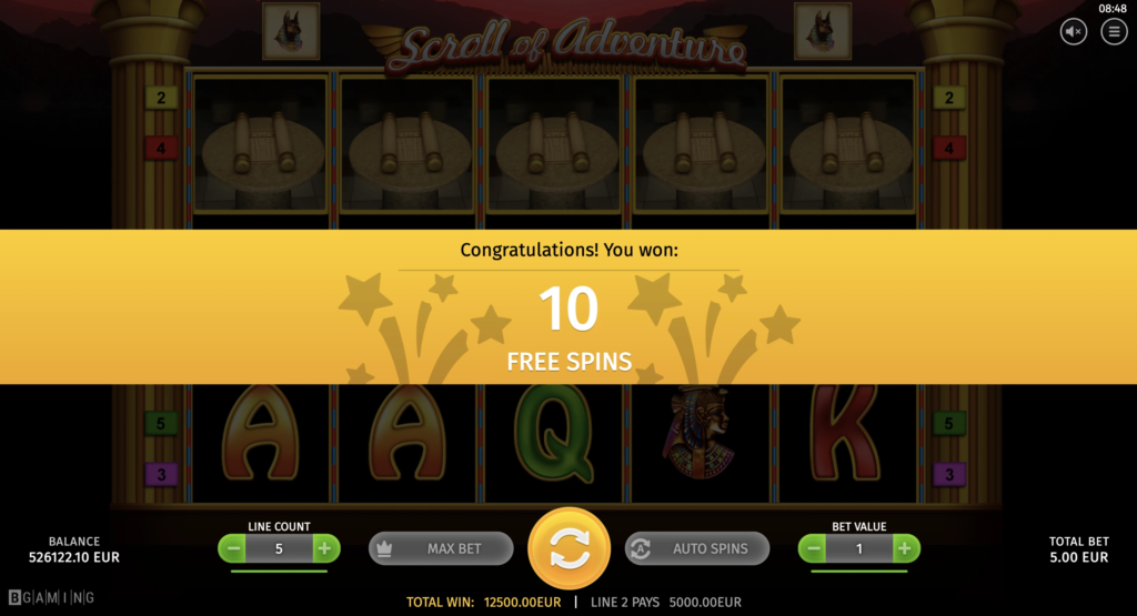 Scroll of Adventure - 10