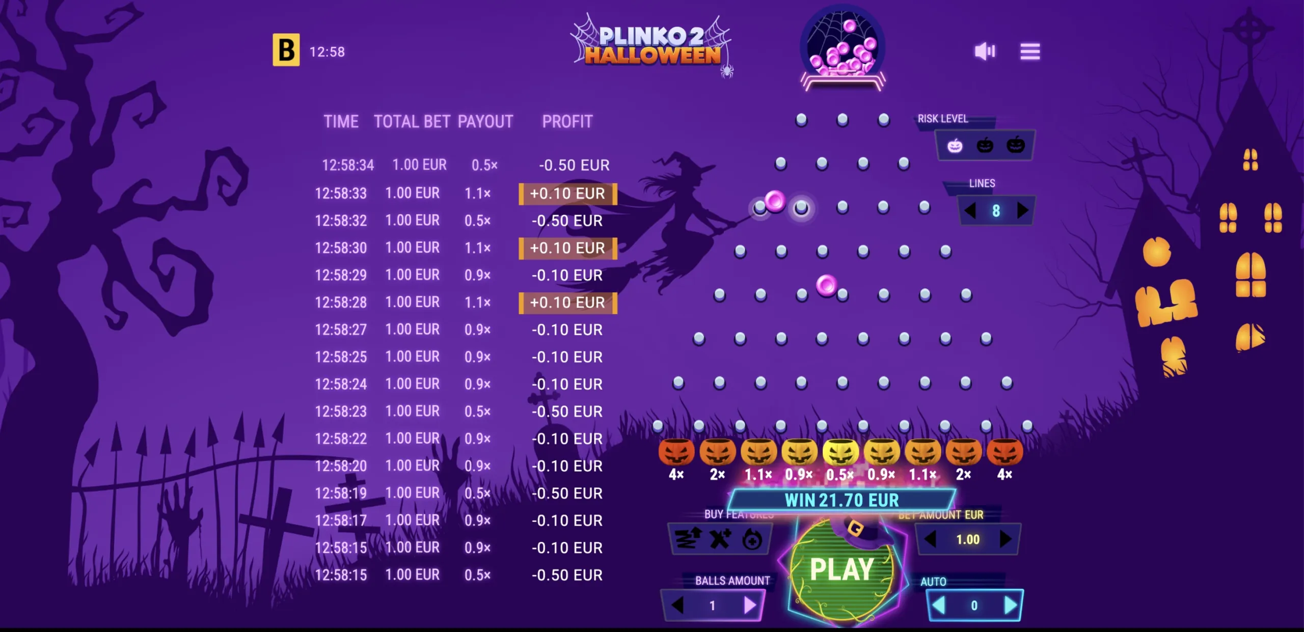 Plinko 2 Halloween - 9