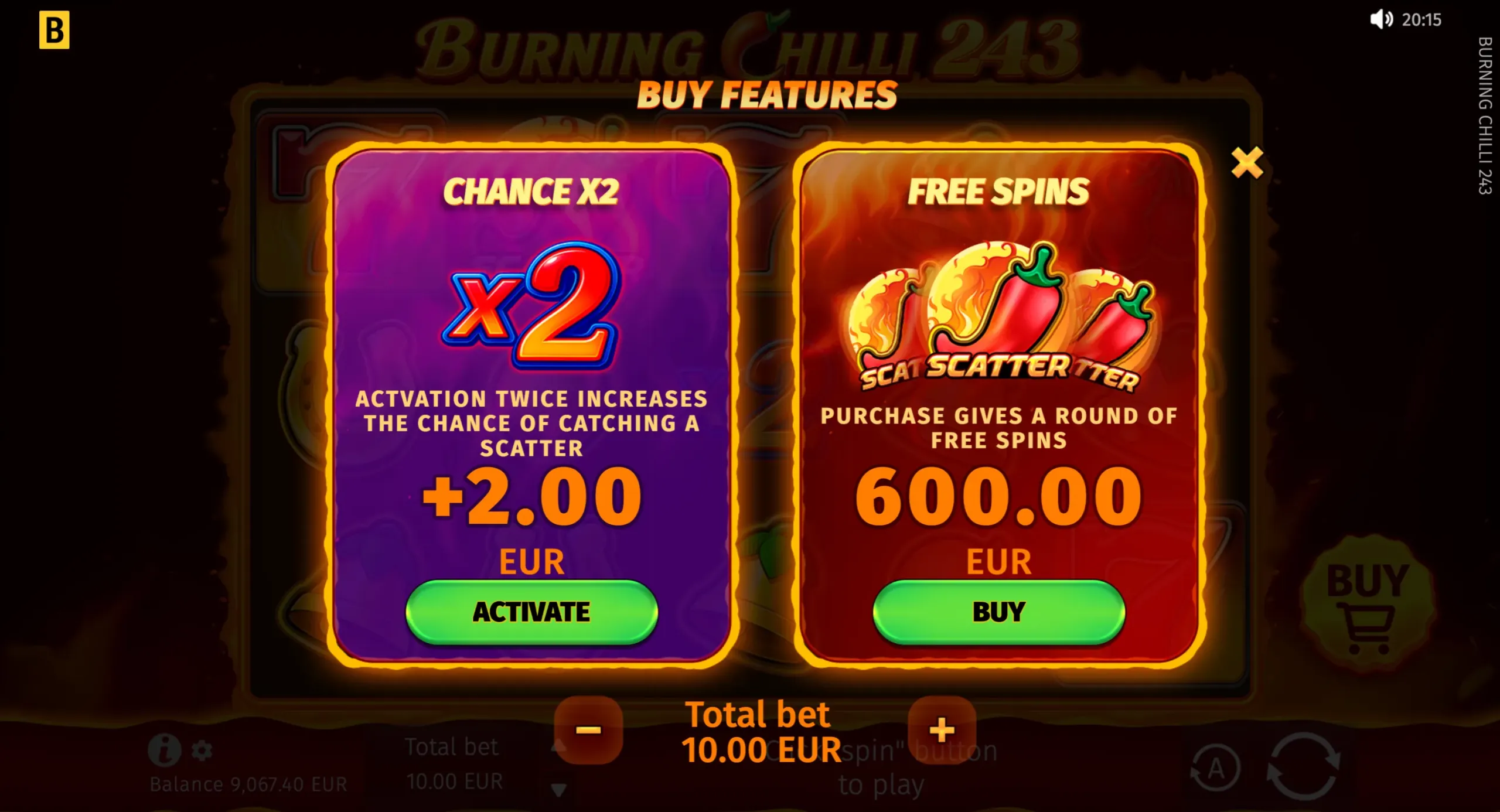 Burning Chilli 243 - 4