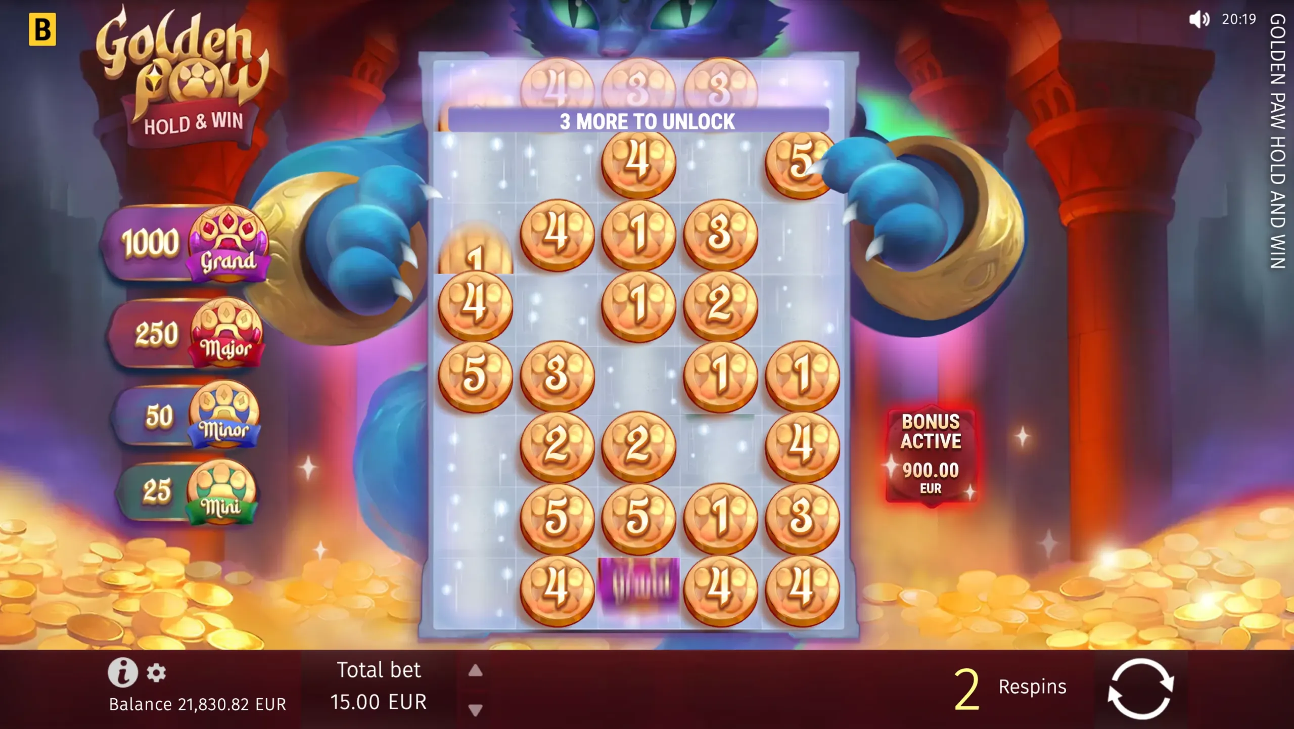 Golden Paw: Hold & Win - 4