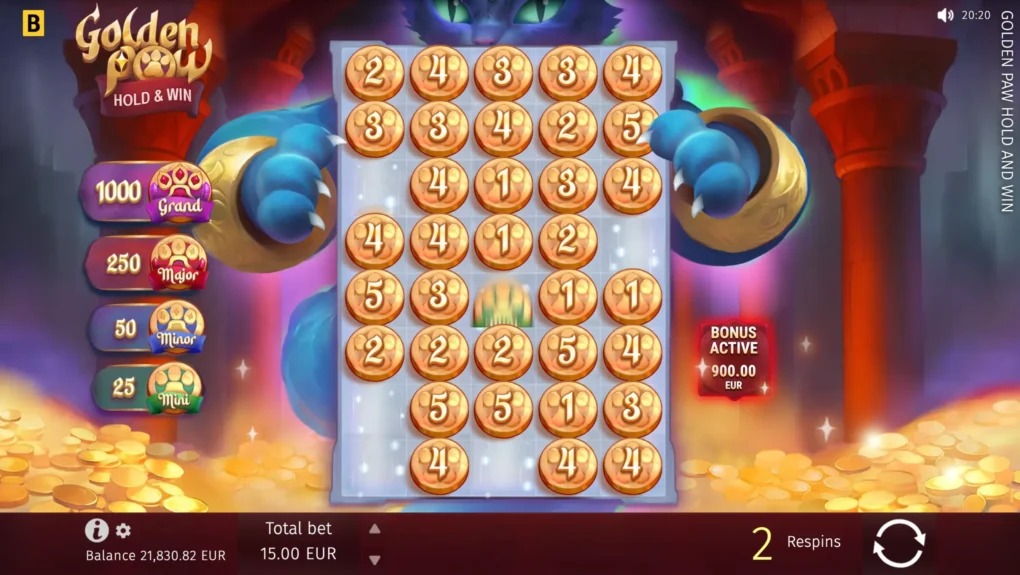 Golden Paw Hold & Win - 8