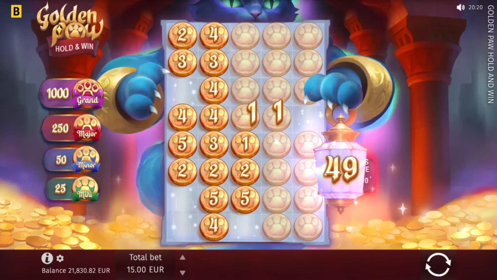 Golden Paw Hold & Win - 7
