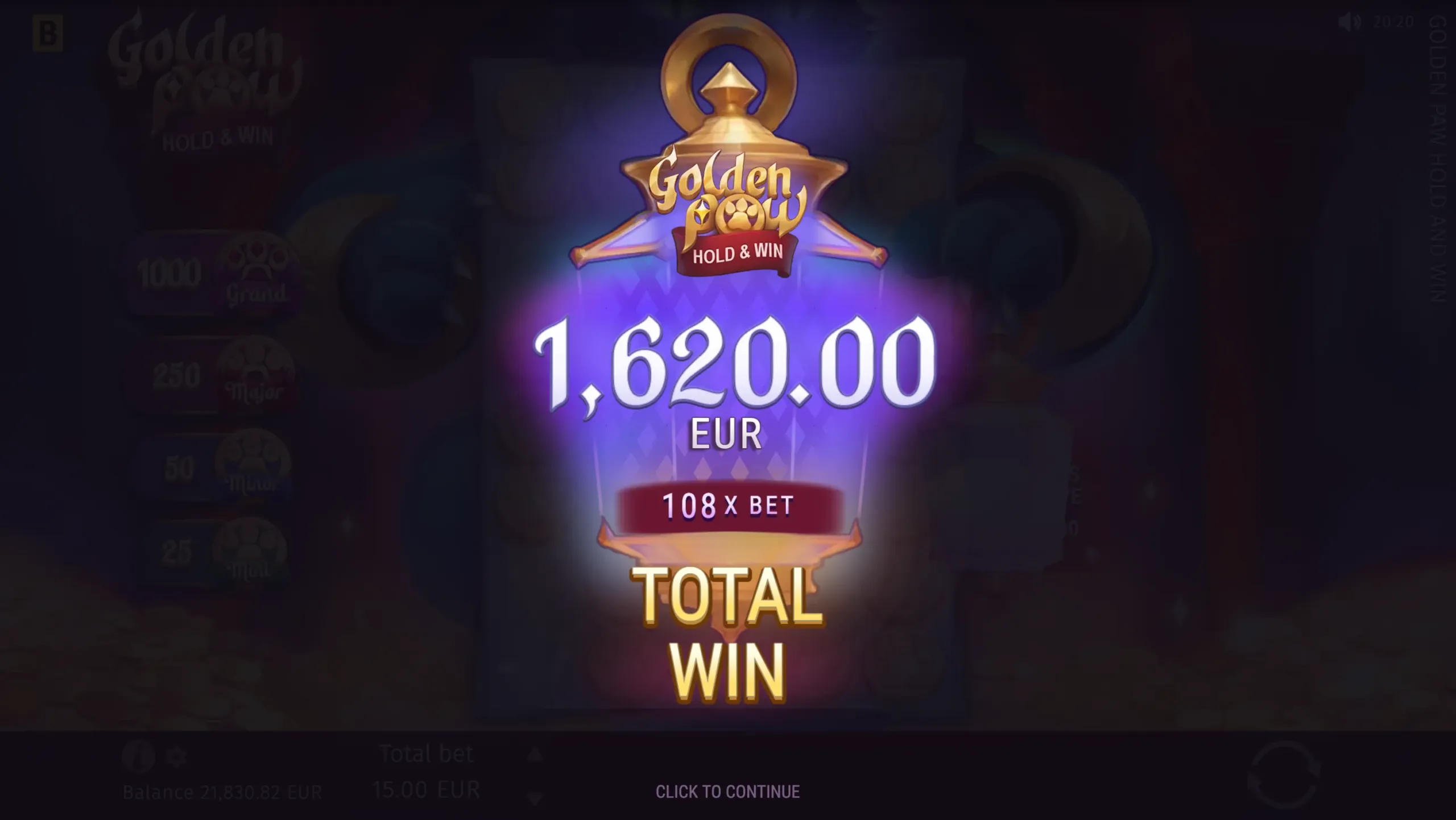 Golden Paw: Hold & Win - 3