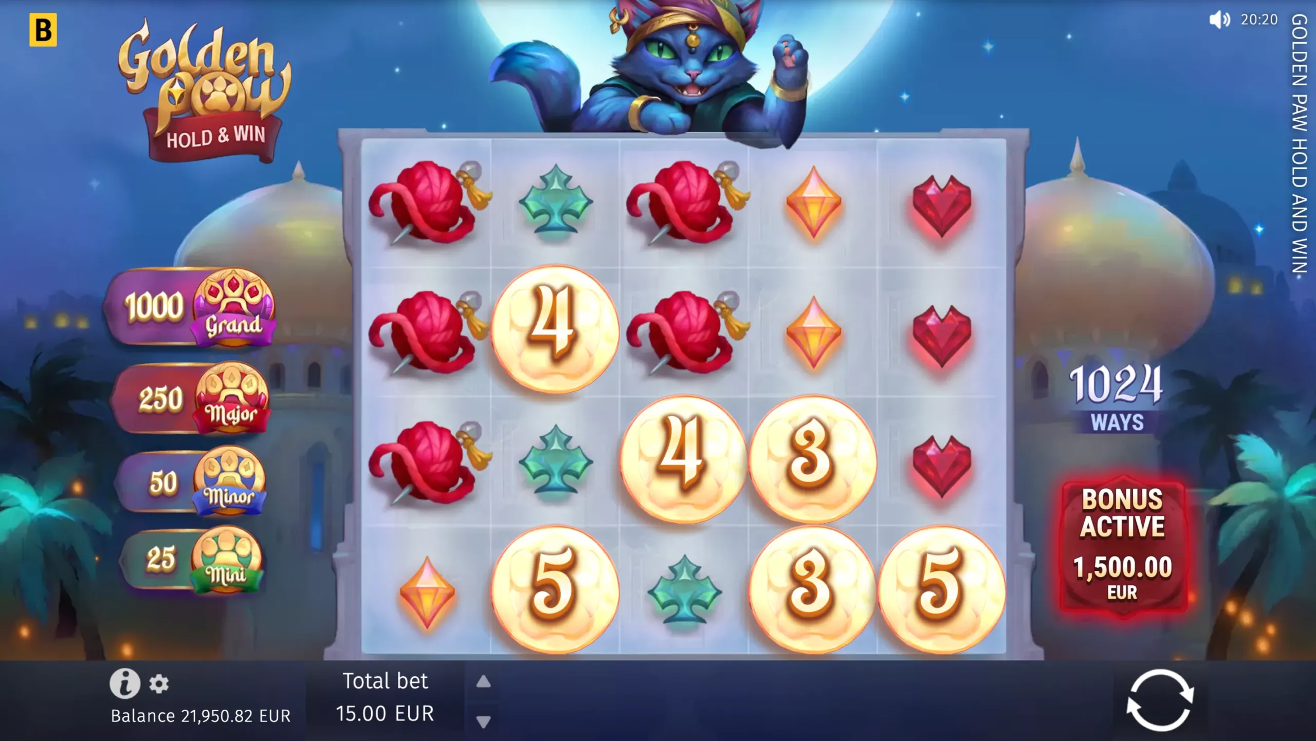 Golden Paw: Hold & Win - 2