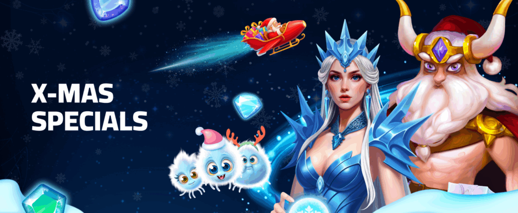 CELEBRATE CHRISTMAS WITH 20+ FESTIVE GAMES BY BGAMING