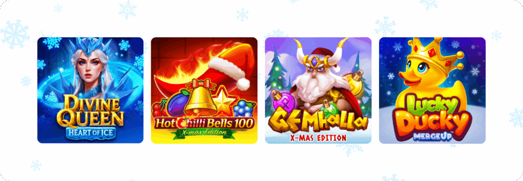 CELEBRATE CHRISTMAS WITH 20+ FESTIVE GAMES BY BGAMING - 3