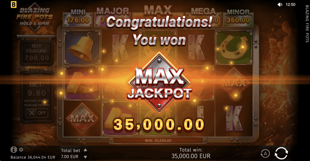 Blazing Fire Pots Hold & Spin - 9