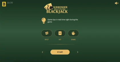Surrender Multihand Blackjack - 11