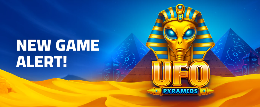 UFO PYRAMIDS TRAZ O CAOS ALIENÍGENA E O MISTÉRIO EGÍPCIO NO NOVO CAÇA-NÍQUEIS DA BGAMING