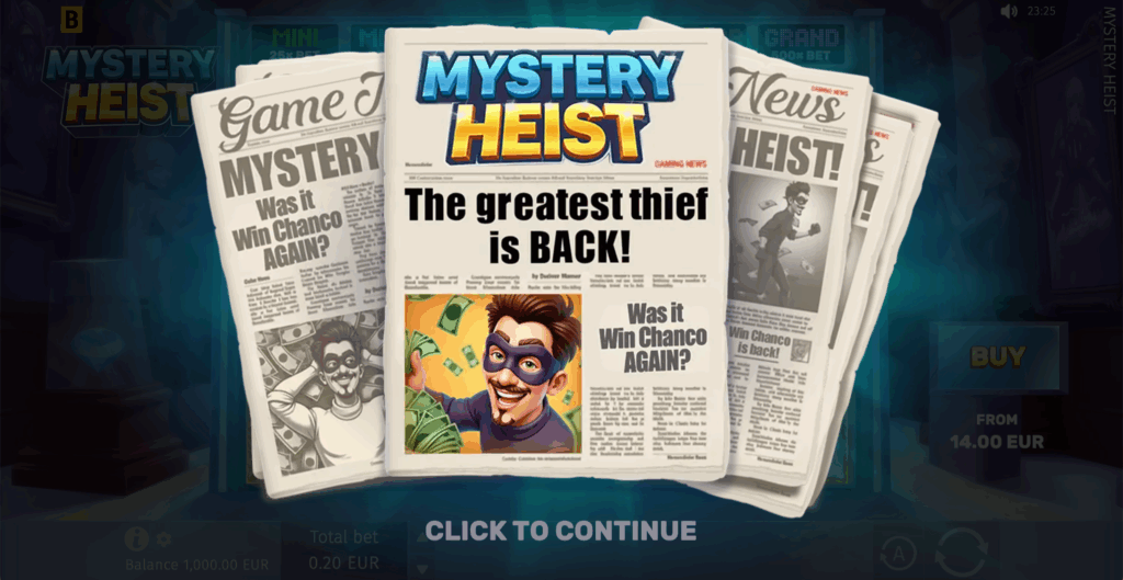 Mystery Heist - 15