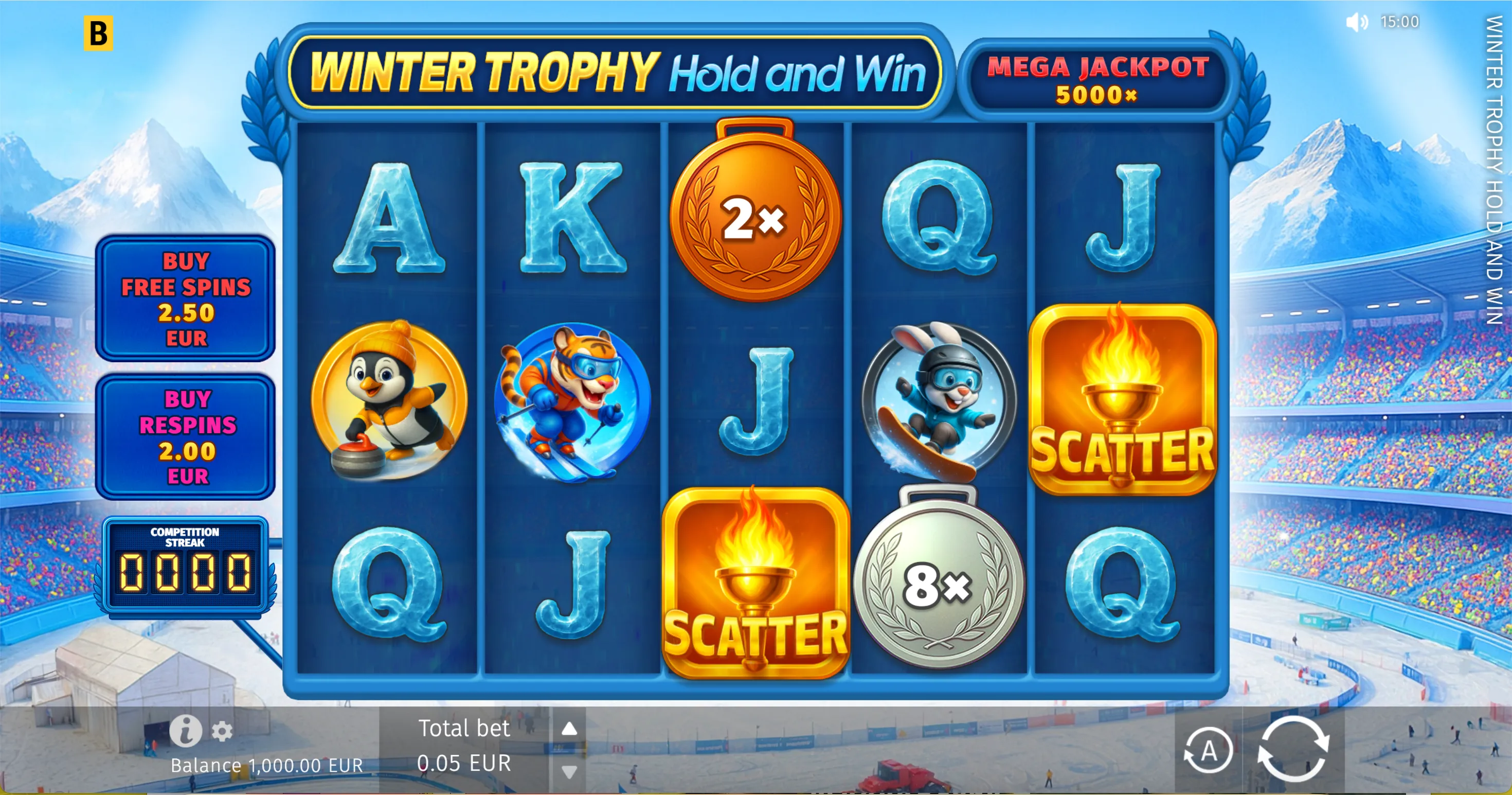 Winter Trophy Hold and Win - 2
