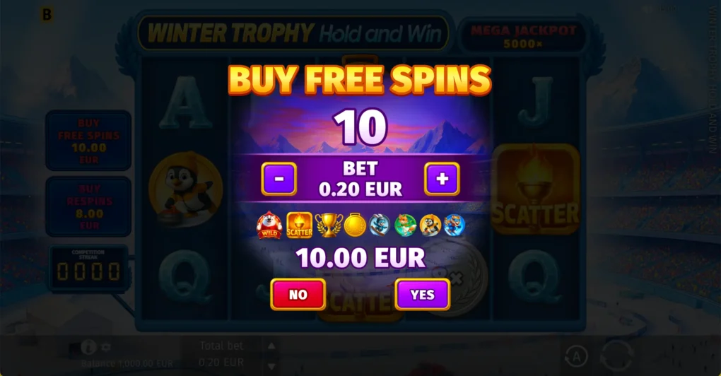 Winter Trophy Hold and Win - 7