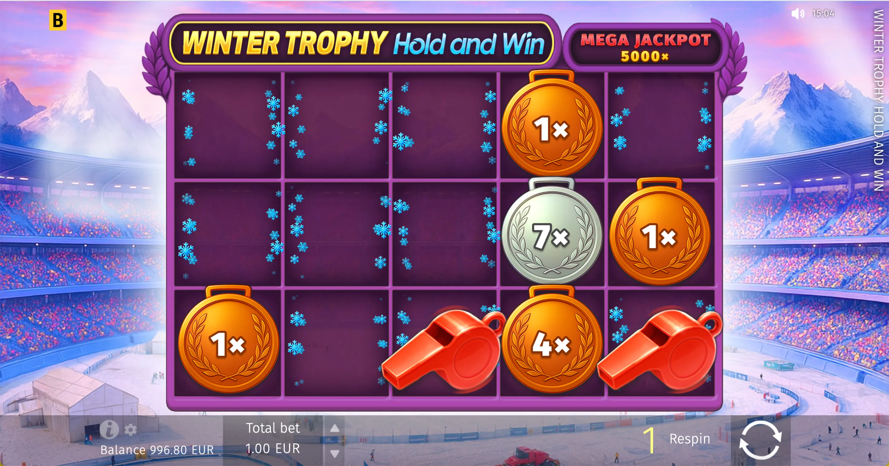Winter Trophy Hold and Win - 6