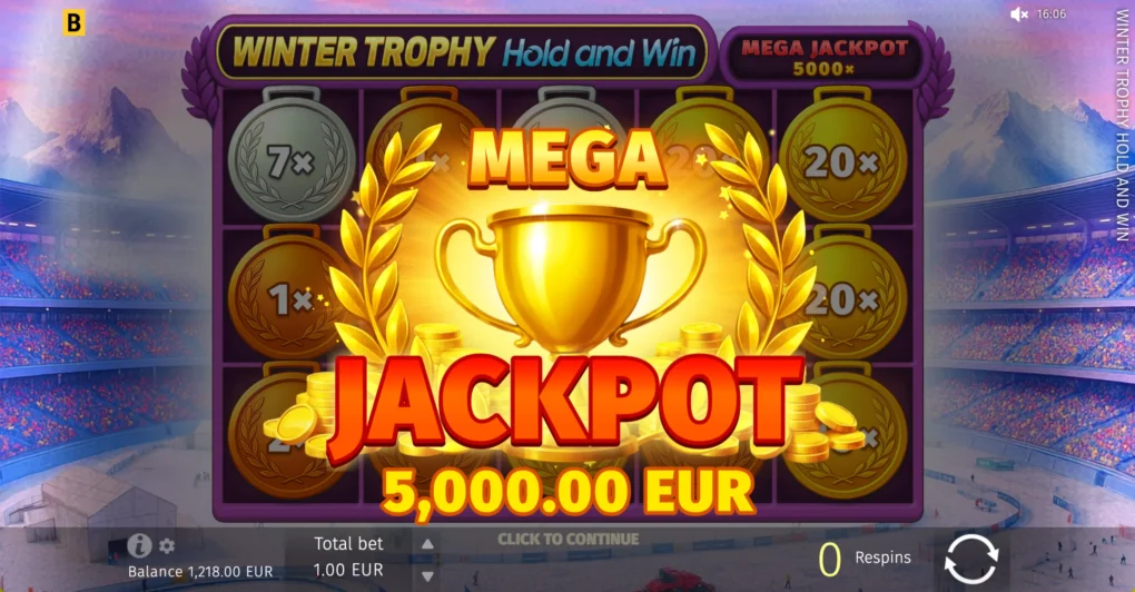 Winter Trophy Hold and Win - 5