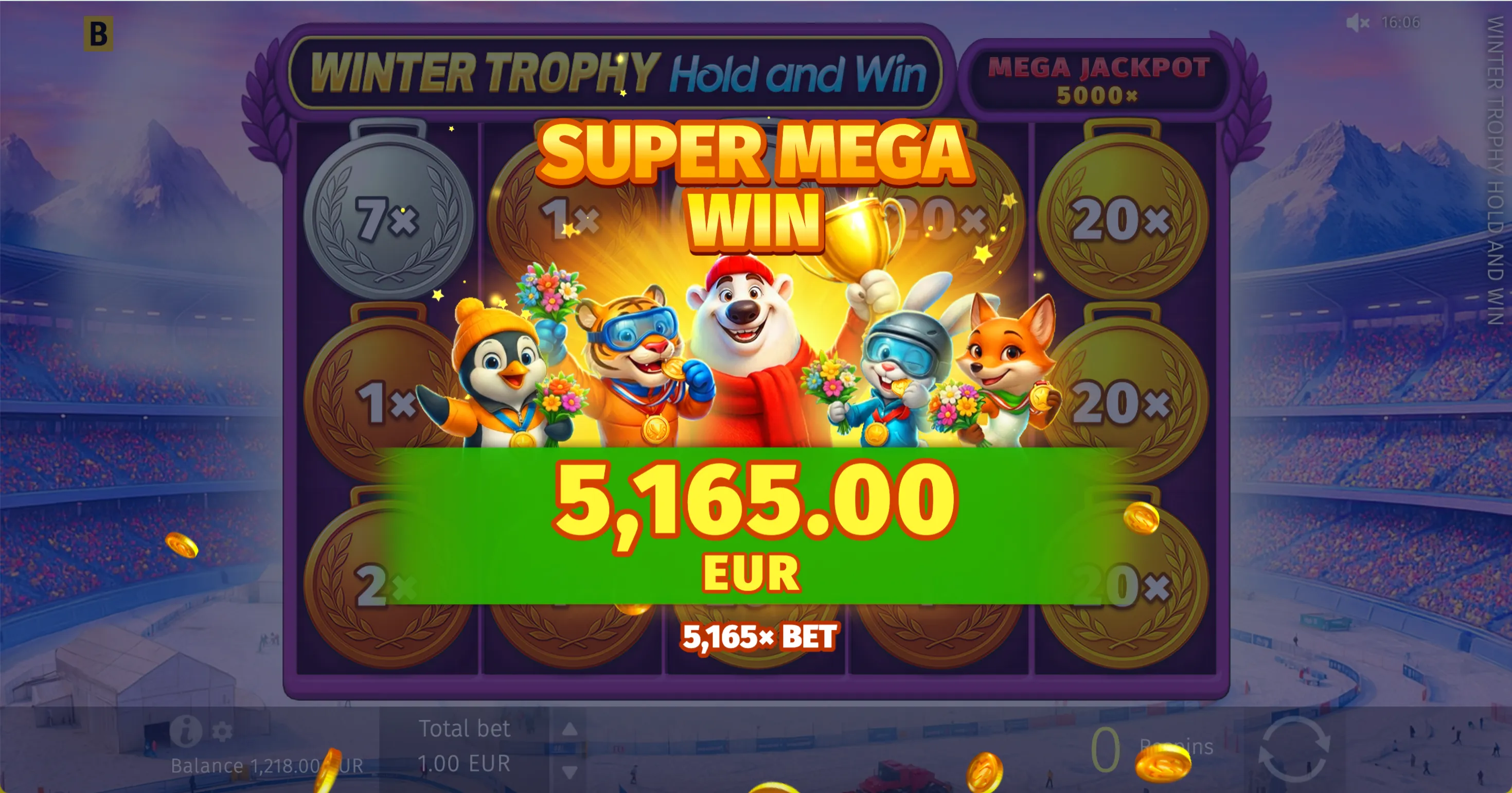 Winter Trophy Hold and Win - 3