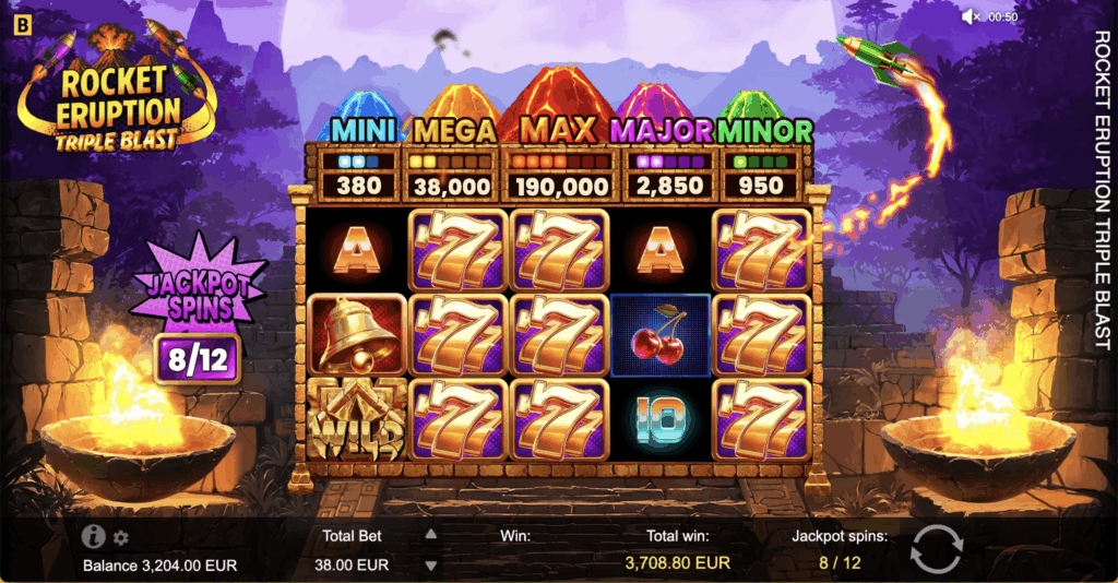 Erupción de Cohete: Explosión triple - 11