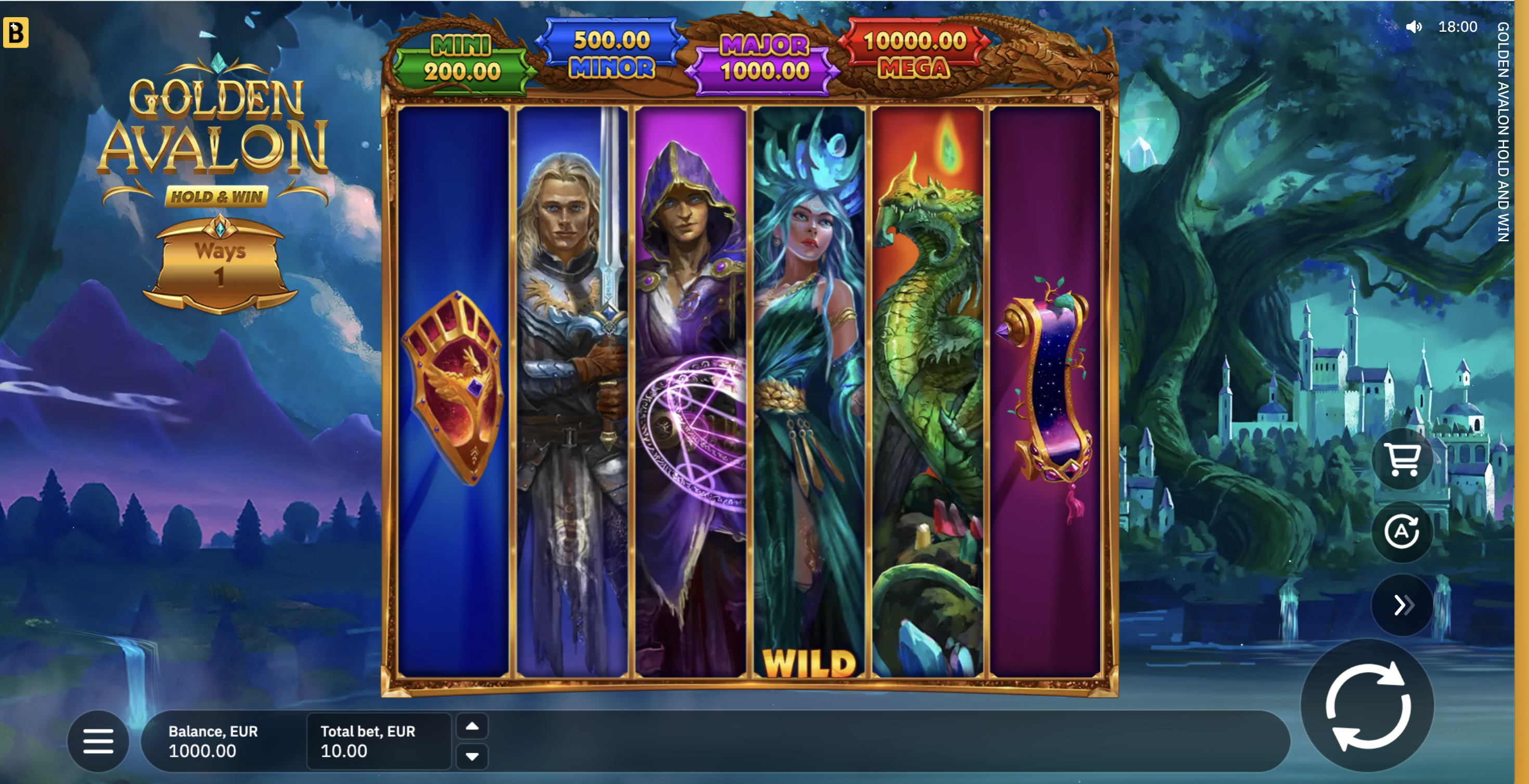 Golden Avalon Hold and Win - 2