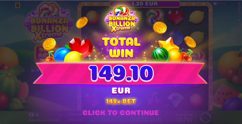 Bonanza Billion Xtreme - 9