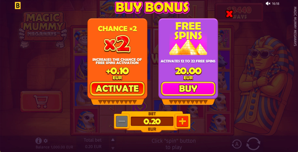 Magic Mummy MEGAWAYS™ - 10