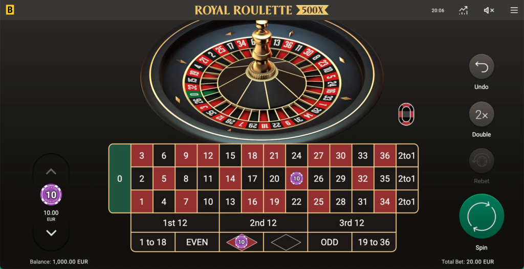 Royal Roulette 500X - 8