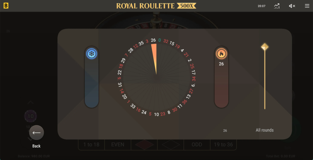 Royal Roulette 500X - 11