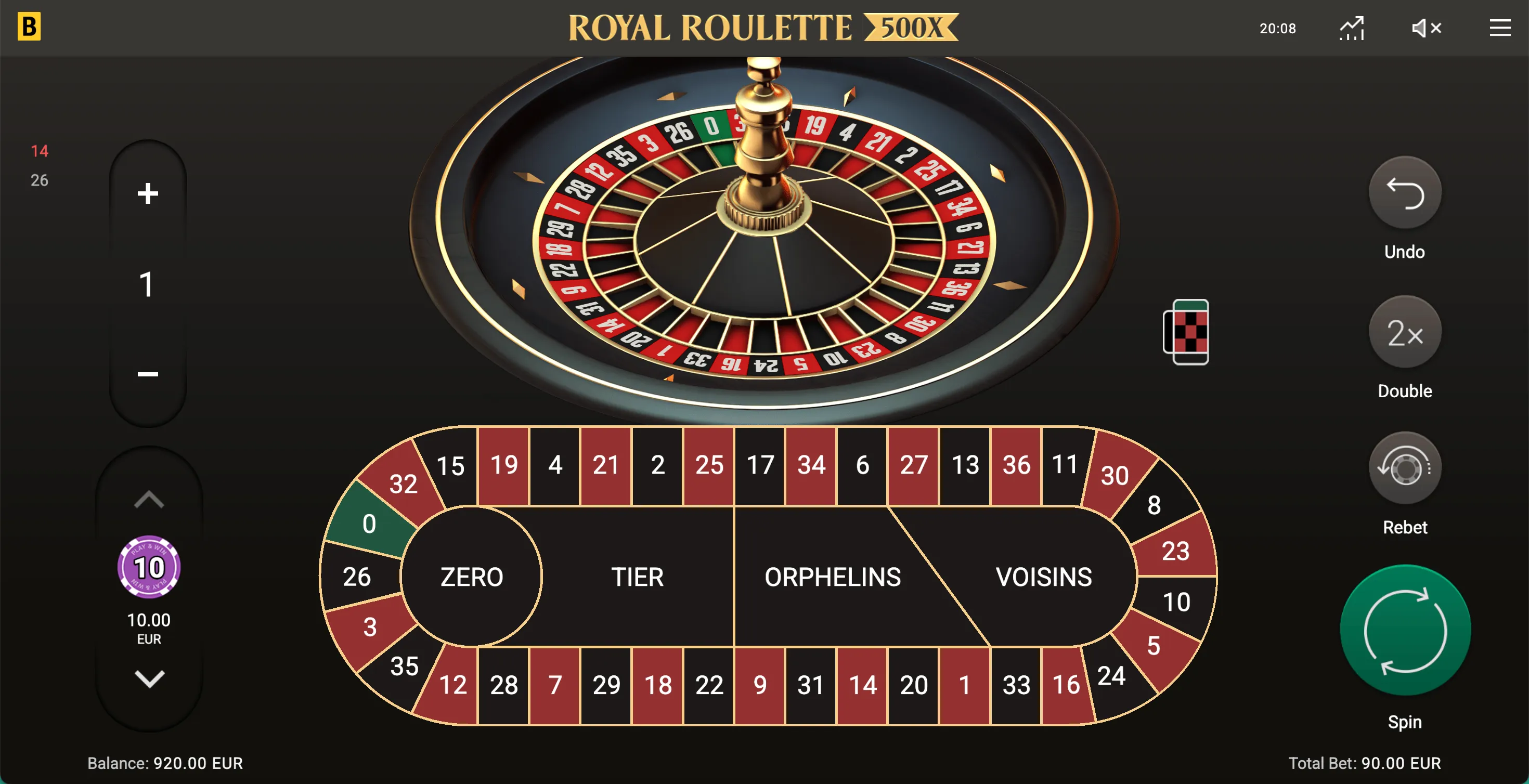 Royal Roulette 500X - 4