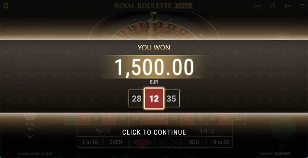 Royal Roulette 500X - 3