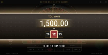 Royal Roulette 500X - 9