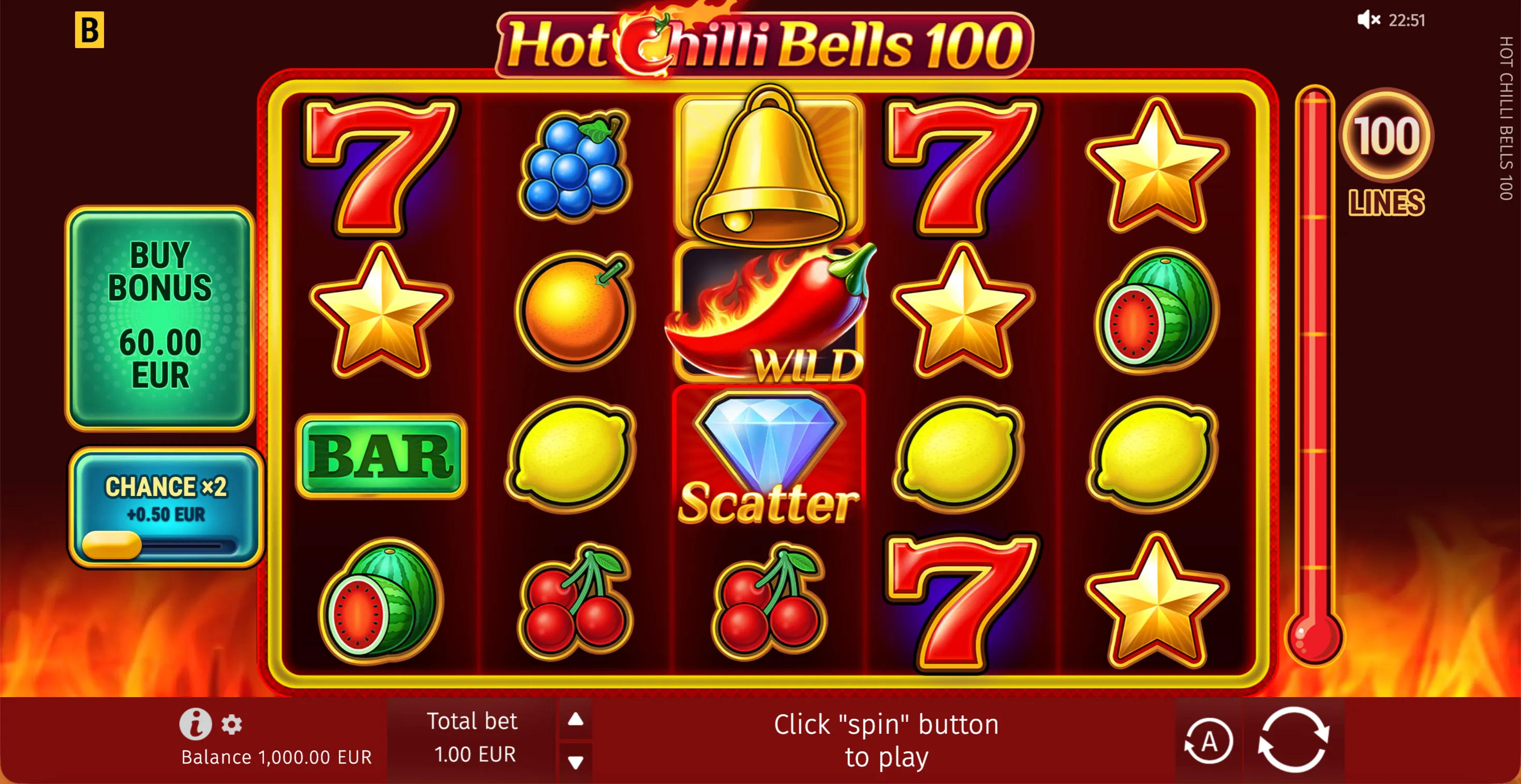 Hot Chilli 
Bells 100 - 2