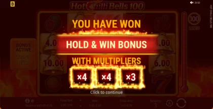 Hot Chilli 
Bells 100 - 13